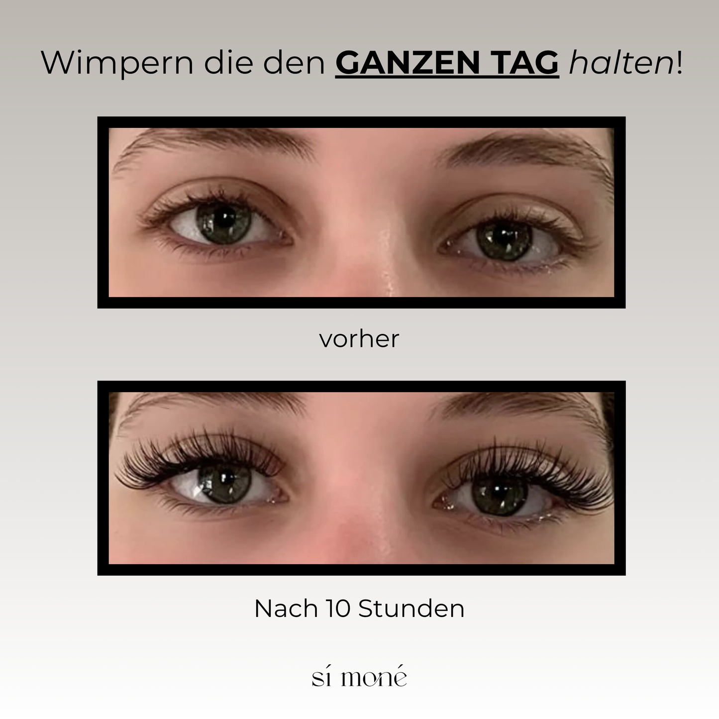 Magnetische Wimpern